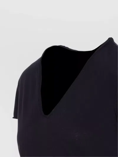 Zadig & Voltaire V-neckline Graphic Print Top With Fishnet Skull In Black