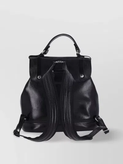 Vivienne Westwood Backpack Featuring Top Handle And Ring Embellishments