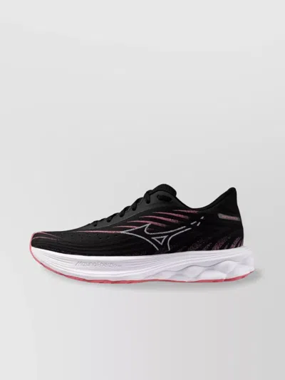 Mizuno Low Top Sneakers With Mesh Upper And Rubber Outsole