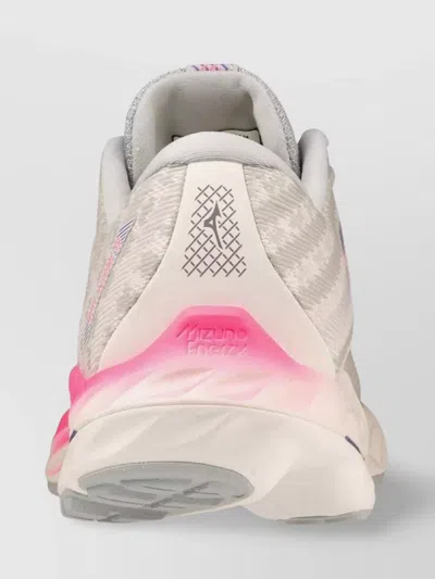 Mizuno Low Top Sneakers With Mesh Upper And Rubber Outsole