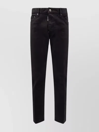 Dsquared2 Dsquared Black Stretch Denim Cool Guy Jeans In Black