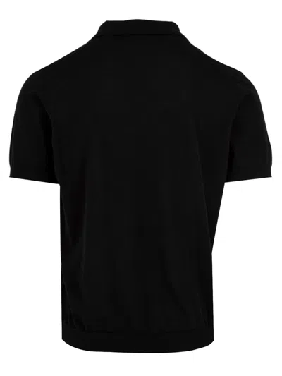 Drumohr T Shirts And Polos Black In Black