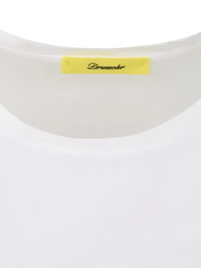 Drumohr T Shirts And Polos White In White