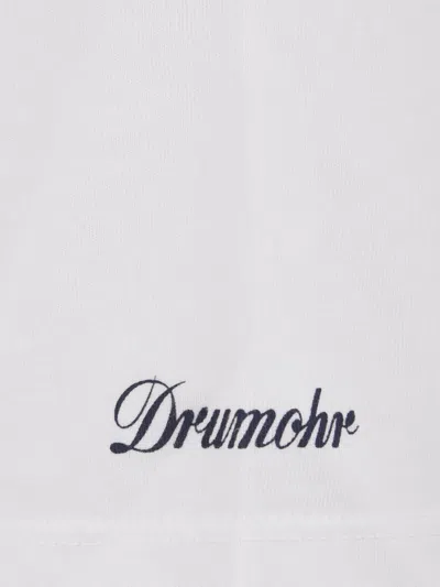 Drumohr T Shirts And Polos White In White