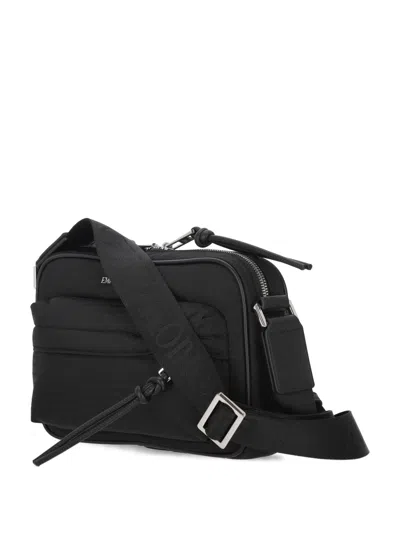 Emporio Armani Black Nylon Crossbody