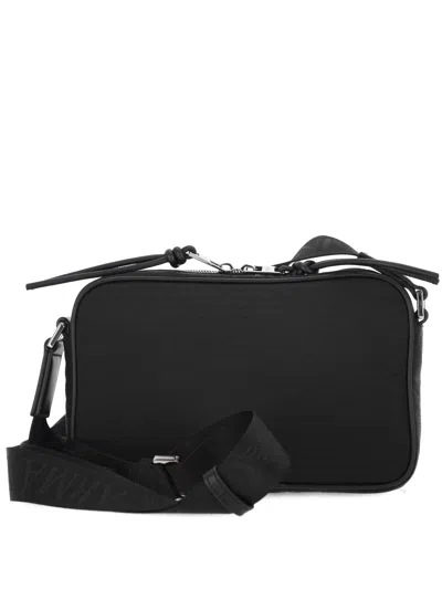 Emporio Armani Black Nylon Crossbody