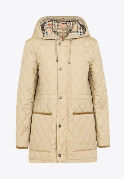 Burberry Jacket Stitching Casual Jackets And Parka In Neutral