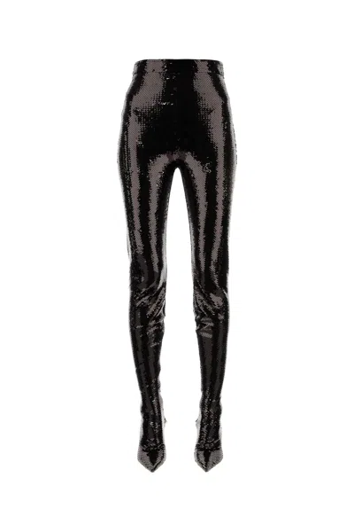 Balenciaga Sequinned Boot Leggings