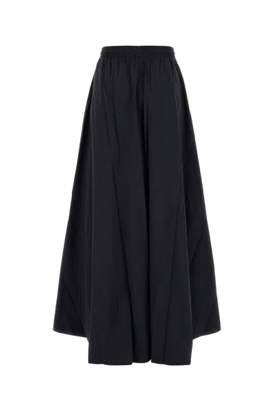 Balenciaga Elastic-waistband Pleated Skirt