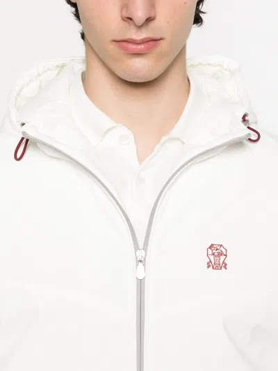 Brunello Cucinelli Hooded Casual Jacket