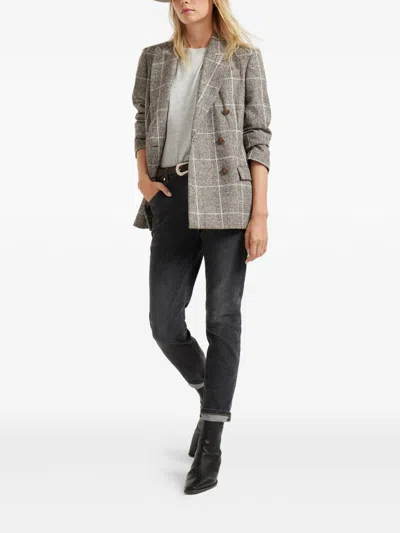 Brunello Cucinelli Women Cashmere And Silk T-shirt