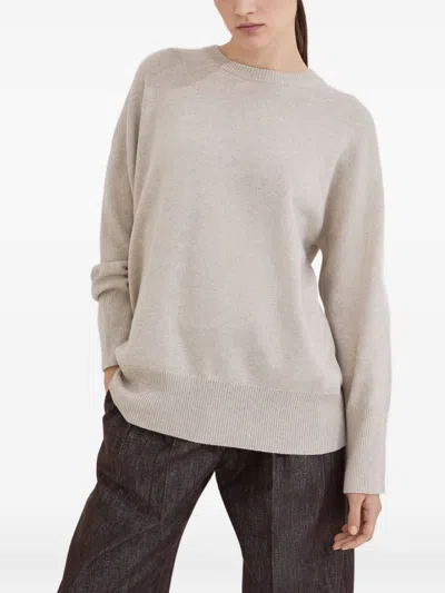 Brunello Cucinelli Women Cashmere Crewneck Sweater