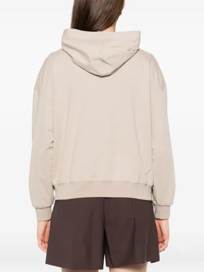 Brunello Cucinelli Women Cotton Zipped Hoodie