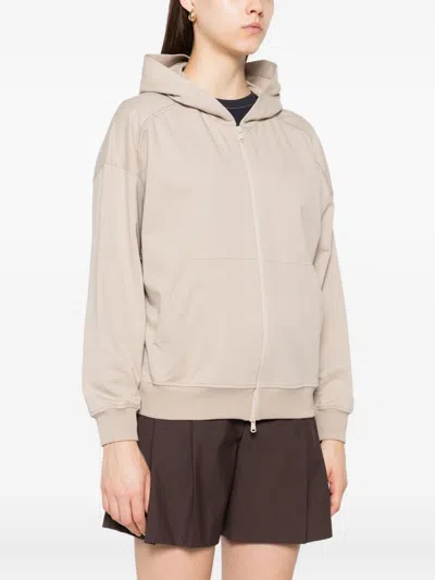 Brunello Cucinelli Women Cotton Zipped Hoodie