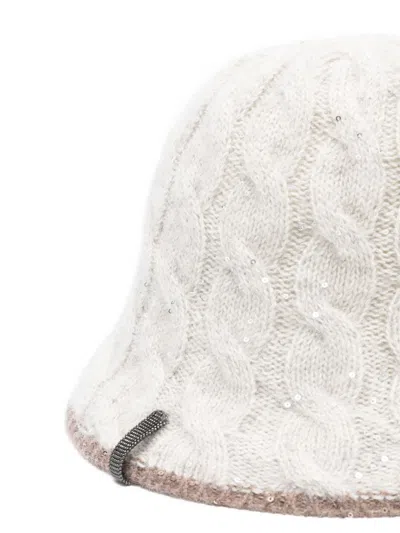 Brunello Cucinelli Women Wool Cloche Hat