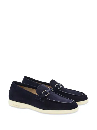 Ferragamo Cosimo Navy Loafer