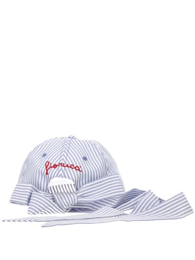 Fiorucci Sky Blue Baseball Cap In Blue