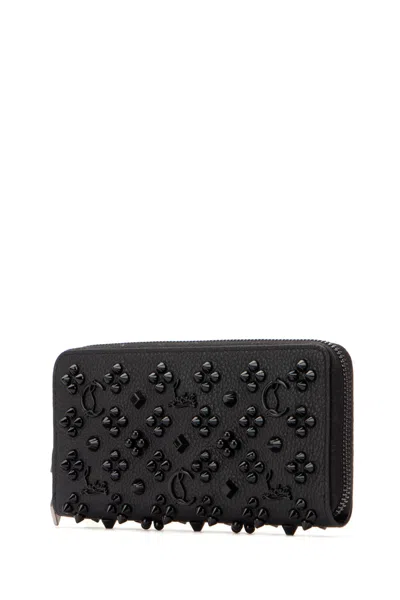 Christian Louboutin Panettone Studded Zip-around Wallet