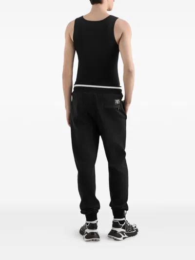 Dolce & Gabbana Ribbed Cotton Tank Top With Round Neckline