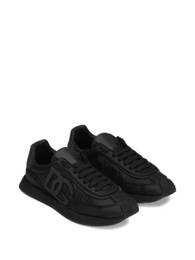 Dolce & Gabbana Low Top Sneakers Featuring Suede Accents