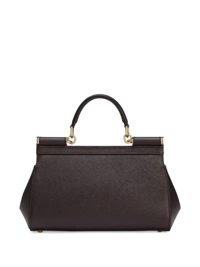 Dolce & Gabbana Sicily Medium Leather Handbag