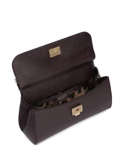 Dolce & Gabbana Sicily Medium Leather Handbag