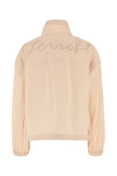 Fendi Women Light-pink Cotton Blend K-way