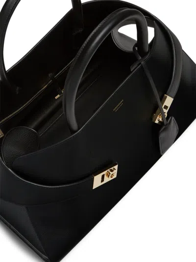 Ferragamo Hug Medium Leather Handbag