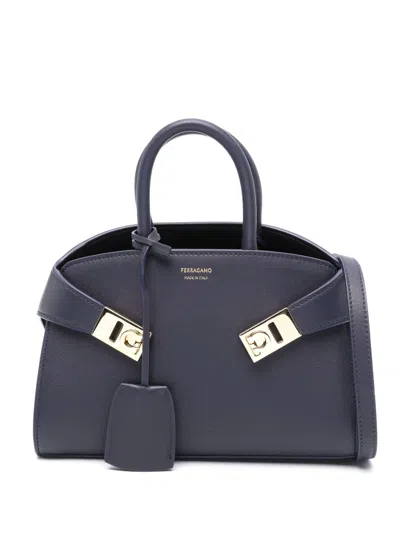 Ferragamo Women Hug Mini Leather Tote Bag