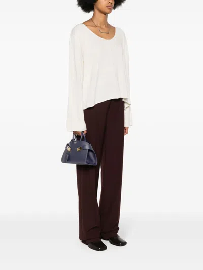 Ferragamo Women Hug Mini Leather Tote Bag