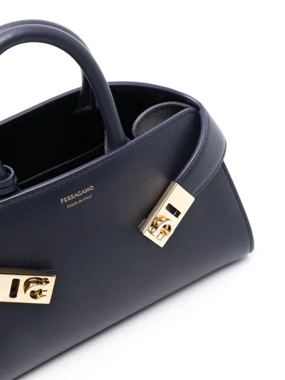 Ferragamo Women Hug Mini Leather Tote Bag