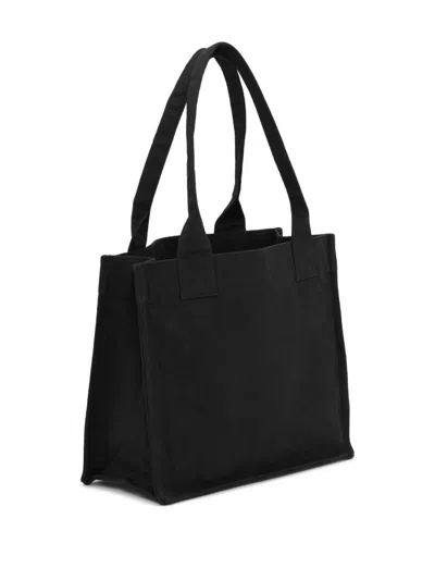 Ganni Women Organic Cotton Large Tote Bag