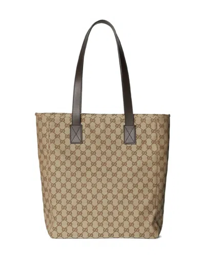 Gucci Men Gg Supreme Tote Bag