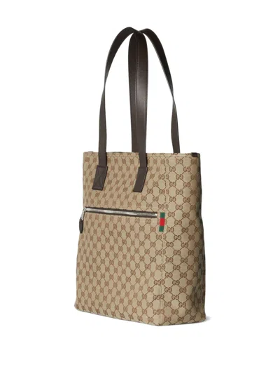 Gucci Men Gg Supreme Tote Bag