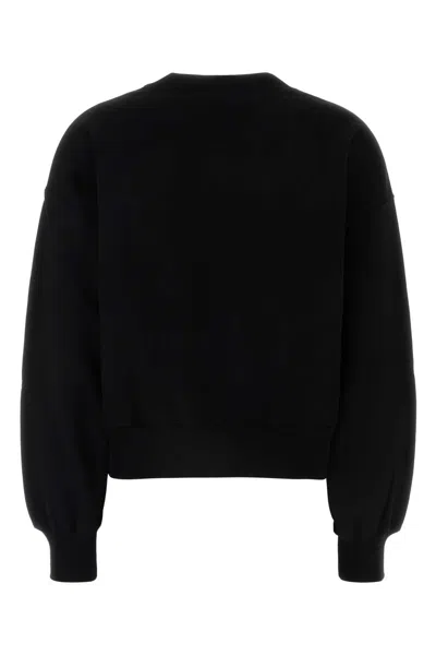 Gucci Women Black Cotton Sweatshirt