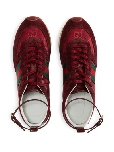 Gucci Women Re-motion Leather Sneakers
