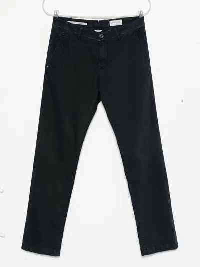 Jacob Cohen Slim Waist Denim Trousers With Pockets