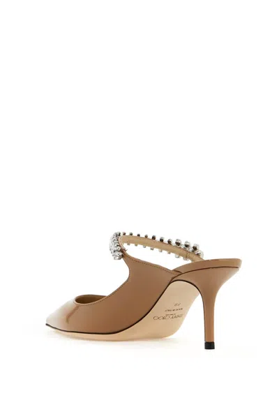 Jimmy Choo Patent Leater Bing 65 Mules Women