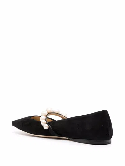 Jimmy Choo Women Ade Flat Suede Ballets