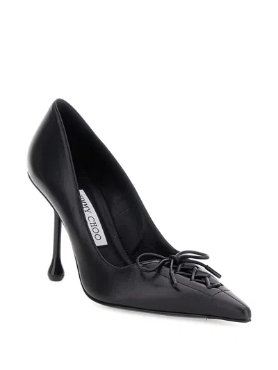 Jimmy Choo Scarlett 95 Leather Pumps
