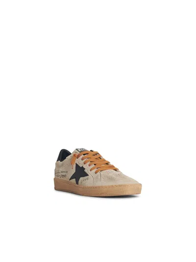 Golden Goose Mens Ball-star In Grey Suede