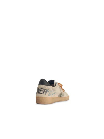 Golden Goose Mens Ball-star In Grey Suede