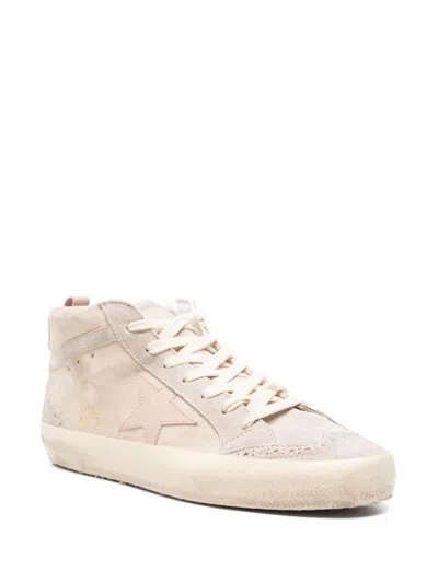 Golden Goose Mid Star Beige Grey Sneaker