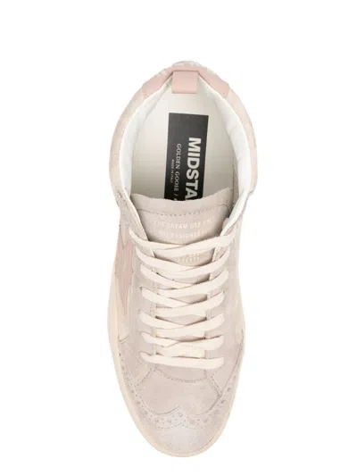 Golden Goose Mid Star Beige Grey Sneaker