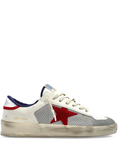 Golden Goose Stardan White Grey Red Sneaker