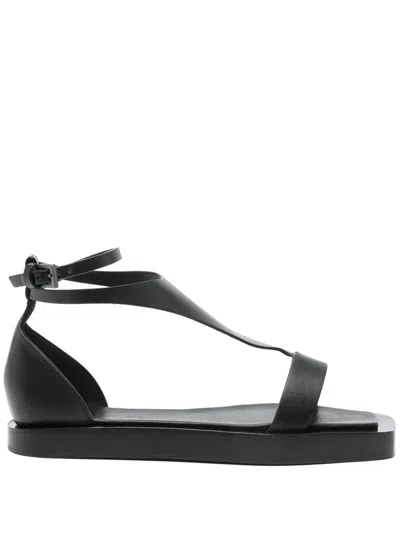 Max Mara Leather Sandals With Premium Quality