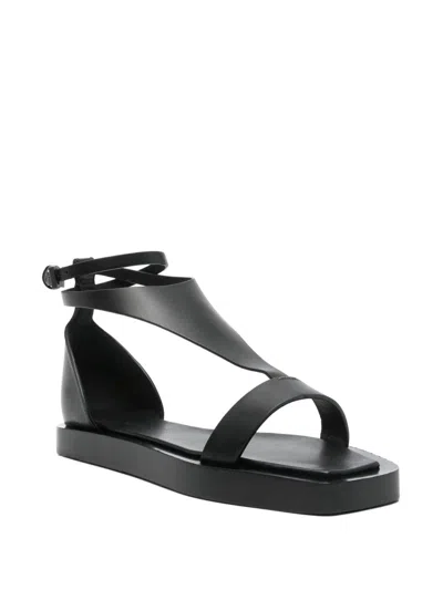Max Mara Leather Sandals With Premium Quality