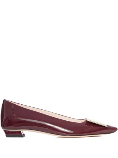 Roger Vivier Women Belle Vivier Patent Leather Ballets