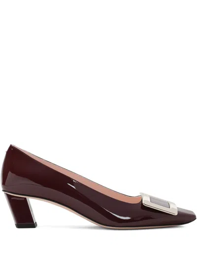 Roger Vivier Women Belle Vivier Patent Leather Pumps