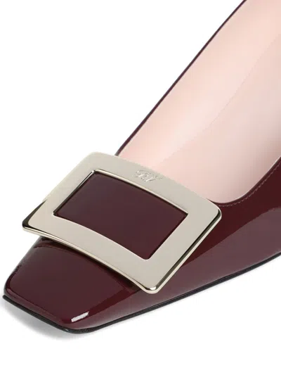 Roger Vivier Women Belle Vivier Patent Leather Pumps